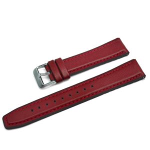 Pasek Hybrid Z10 - czerwony - 22 mm