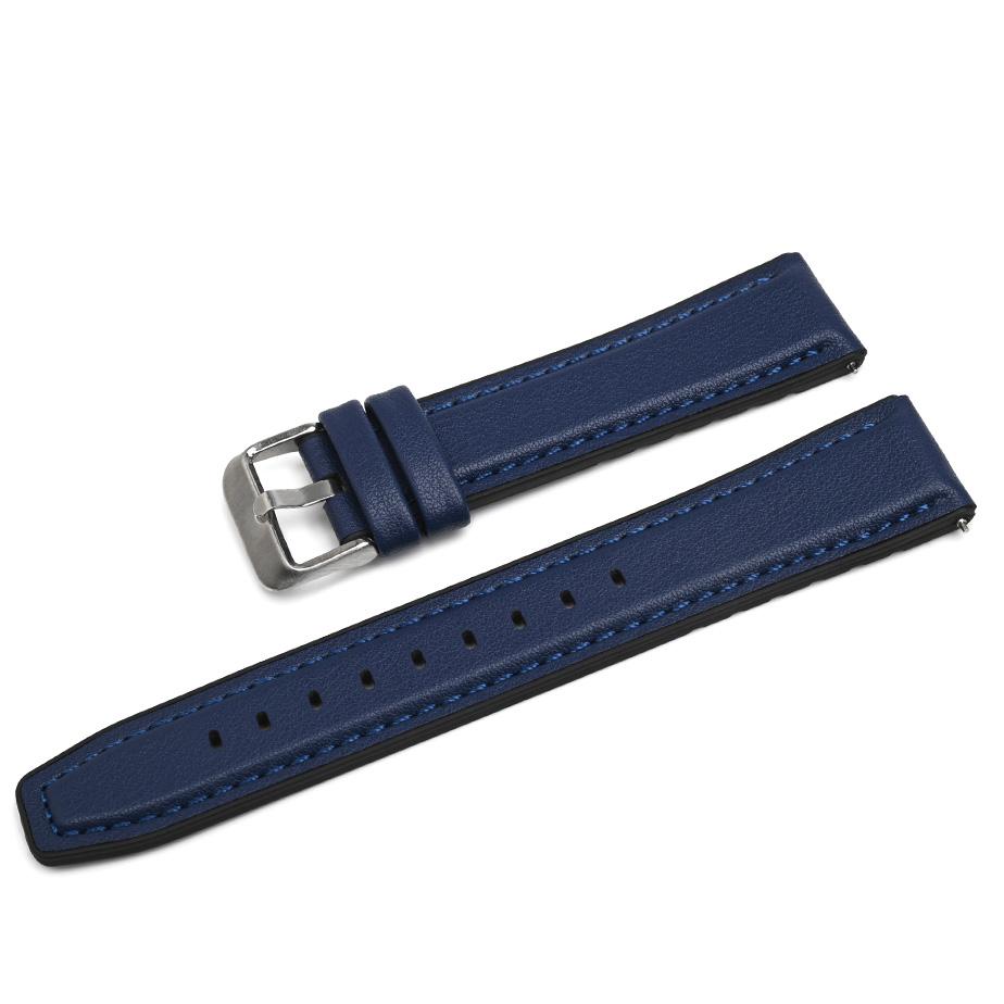 Pasek Hybrid Z10 - granatowy - 22 mm