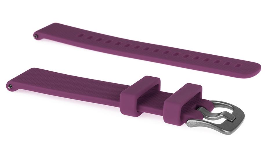 Pasek silikonowy S07 - fioletowy - 18 mm