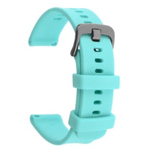 Pasek silikonowy S07 - miętowy - 18 mm