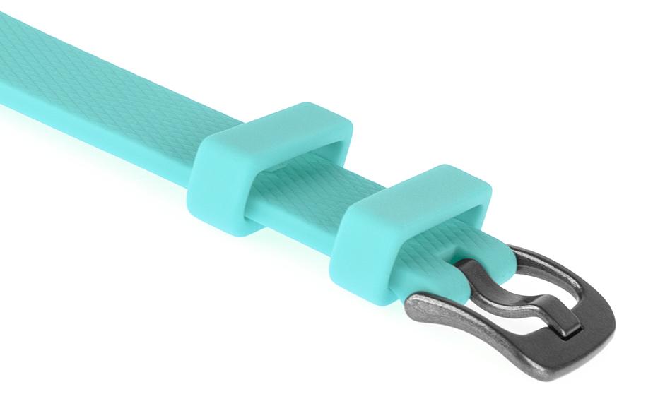 Pasek silikonowy S07 - miętowy - 20 mm