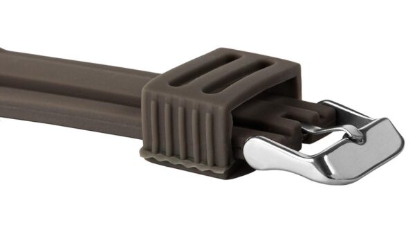 Pasek silikonowy Z05 - ciemnoszary - 22 mm