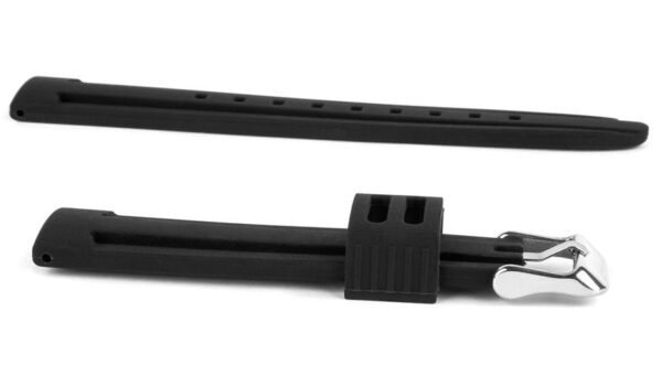 Pasek silikonowy Z05 - czarny - 20 mm