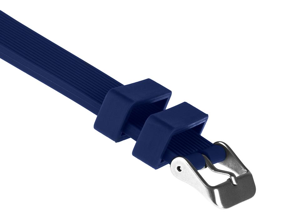 Pasek silikonowy Z07 - granatowy - 20 mm