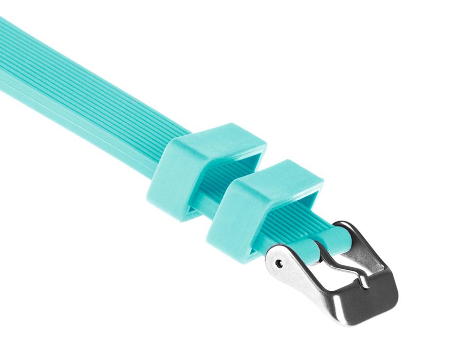 Pasek silikonowy Z07 - miętowy - 20 mm