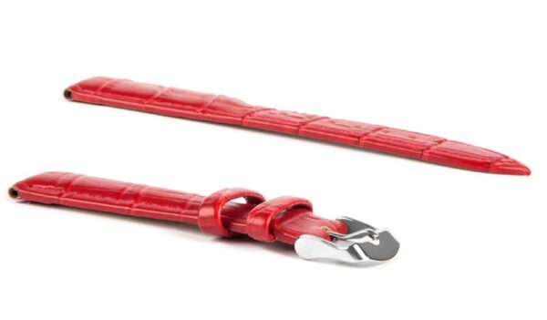 Leather strap C1 - red - 14 mm