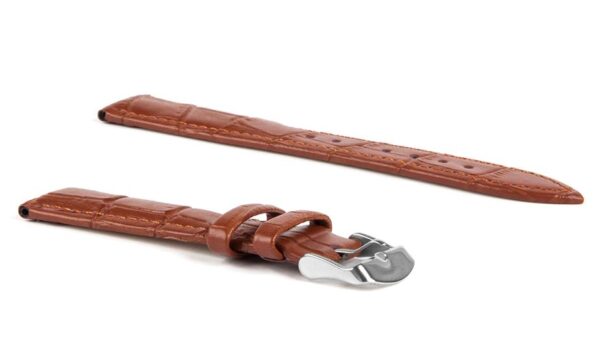 Leather strap C1 - light brown - 24 mm