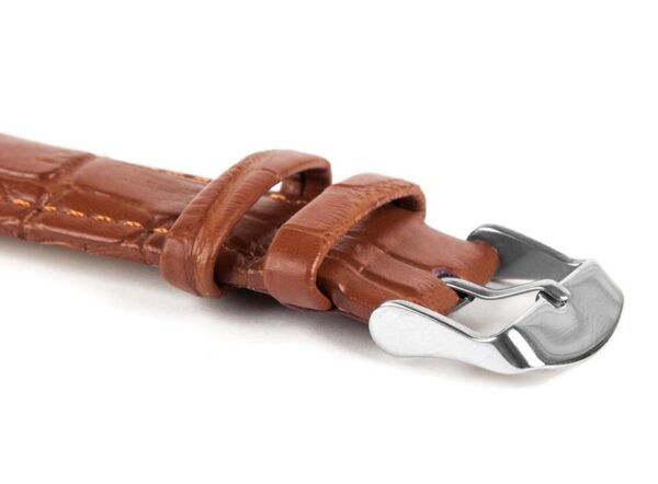 Pasek skórzany C1 XL - brązowy - 22 mm