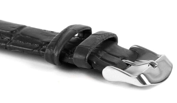 Pasek skórzany C1 XL - czarny - 22 mm