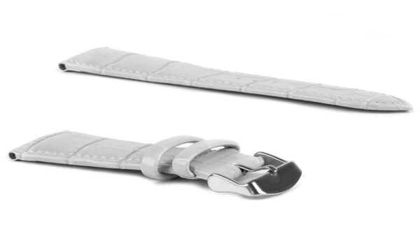 Pasek skórzany C1 XL - szary - 22 mm