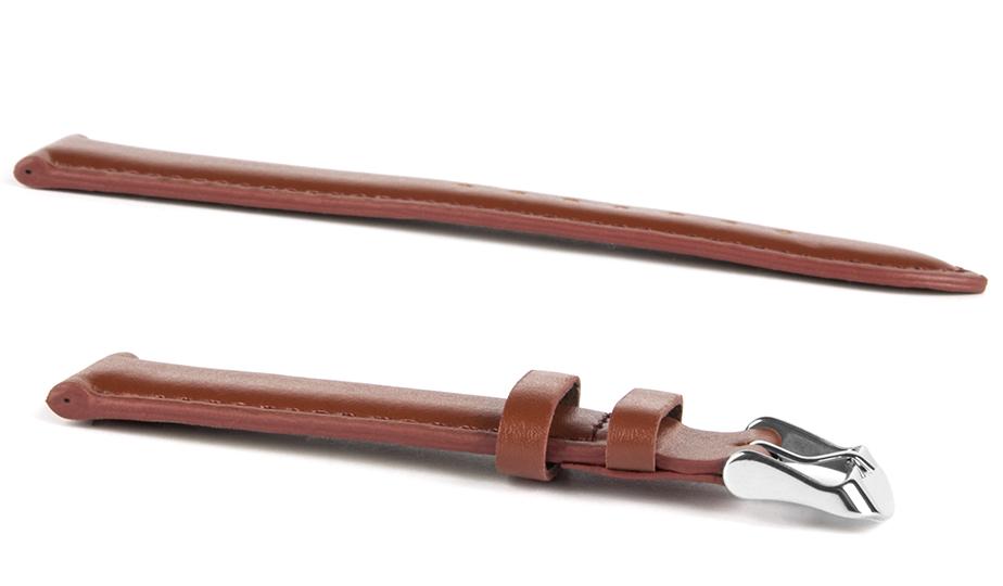 Pasek skórzany C10 - jasny brąz - 12 mm