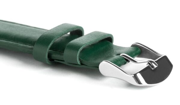 Pasek skórzany C10 - zielony - 20 mm