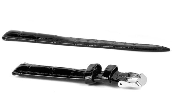 Pasek skórzany C11 - czarny - 20 mm