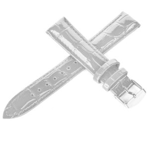 Pasek skórzany C11 - szary - 14mm