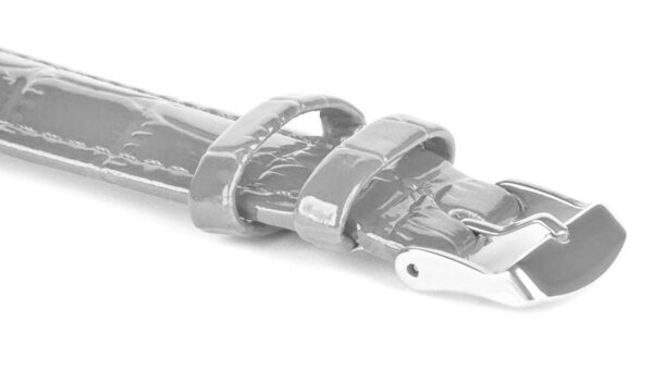 Pasek skórzany C11 - szary - 14mm