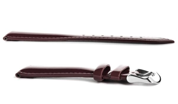 Pasek skórzany C12 - ciemny brąz - 12 mm
