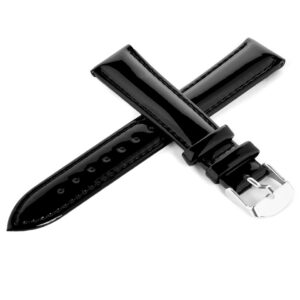 Pasek skórzany C12 - czarny - 12 mm