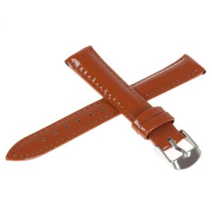 Pasek skórzany C12 - jasny brąz - 12 mm