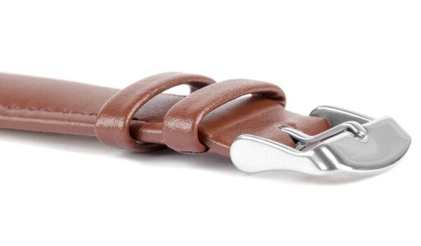 Leather strap C2 - light brown - 12 mm