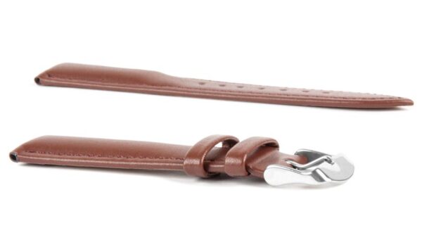 Leather strap C2 - light brown - 12 mm