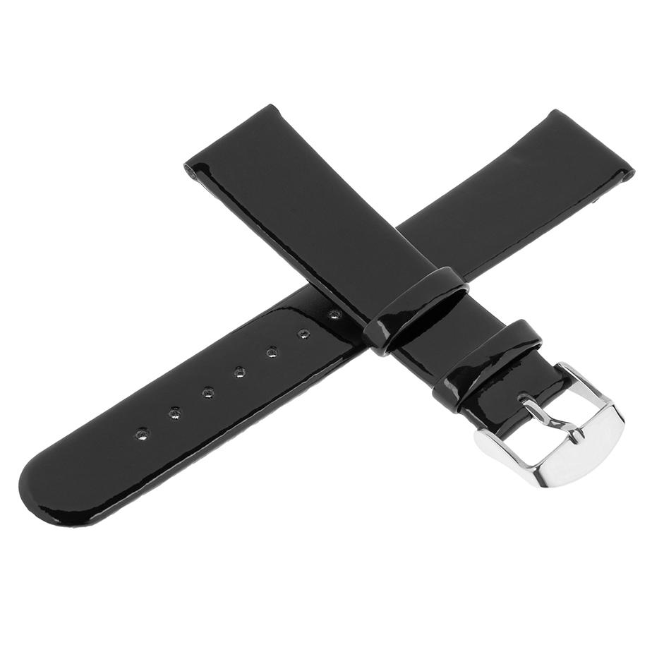 Pasek skórzany C20 - czarny - 16 mm