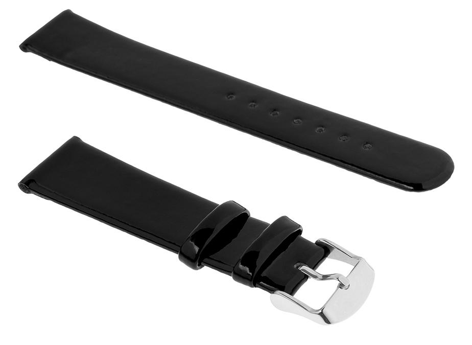 Pasek skórzany C20 - czarny - 14 mm