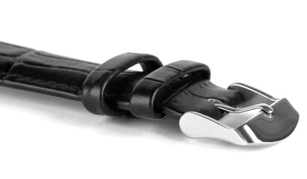 Pasek skórzany C4 - czarny - 12 mm