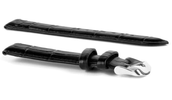 Pasek skórzany C4 - czarny - 12 mm
