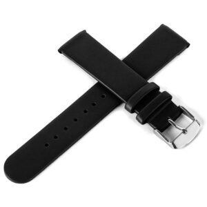Pasek skórzany C5 - czarny - 12 mm
