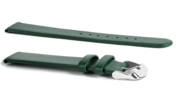 Pasek skórzany C5 - zielony - 22 mm