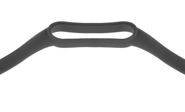 Pasek silikonowy - do Xiaomi Mi Band 5/6 - czarny