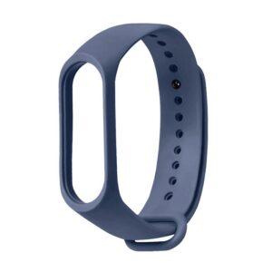 Pasek silikonowy - do Xiaomi Mi Band 5/6 - granatowy
