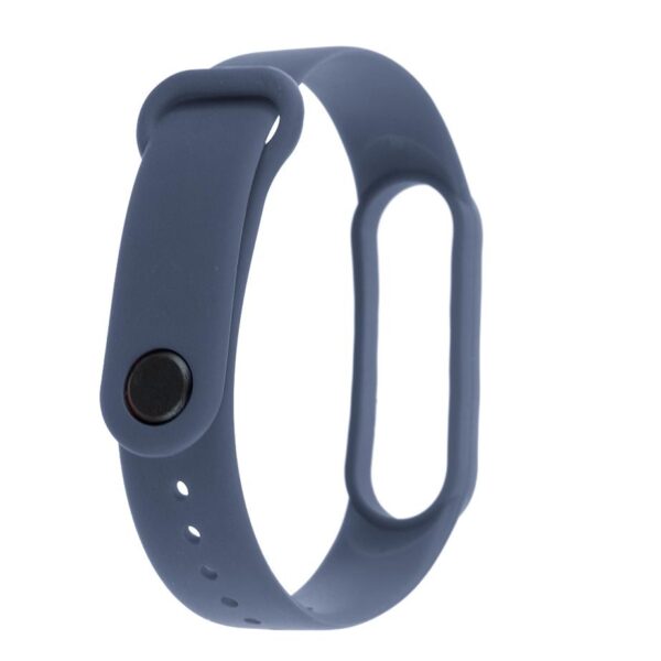Pasek silikonowy - do Xiaomi Mi Band 5/6 - granatowy