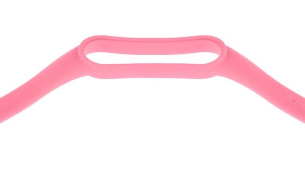 Pasek silikonowy - do Xiaomi Mi Band 5/6 - różowy