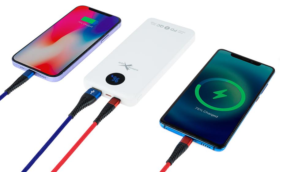 Power bank 10000 mAh - eXtreme® - EPN10-W-PD - biały