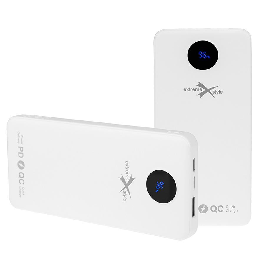 Power bank 10000 mAh - eXtreme® - EPN10-W-PD - biały