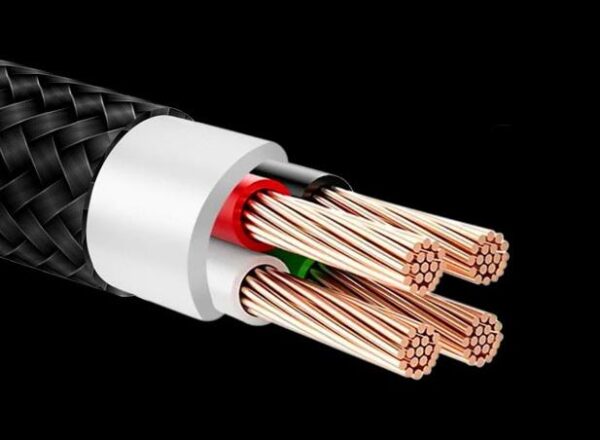 Braided cable eXtreme® Spider USB - USB type-C 2 m - black