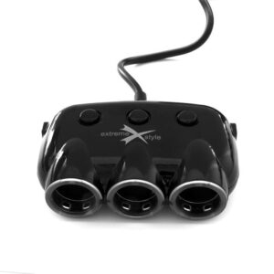 Samochodowy rozdzielacz zapalniczki z gniazdami USB - eXtreme® LS07