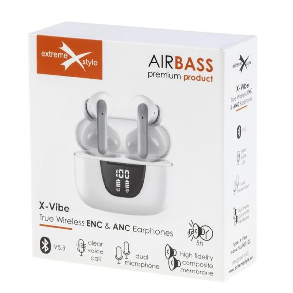 Bluetooth stereo headset - eXtremestyle® - AIRBASS X-Vibe
