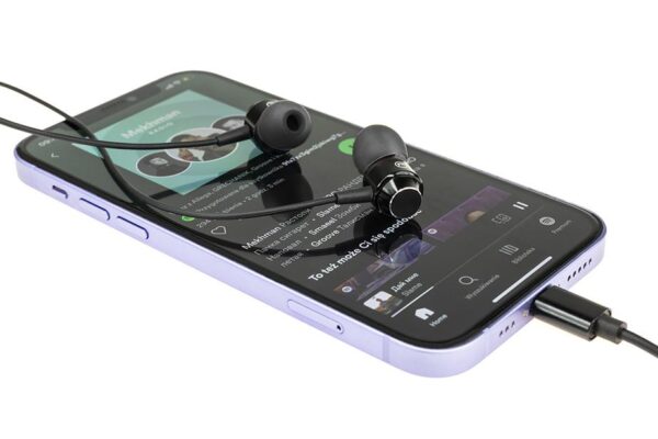 Earphones stereo - USB Type-C - MAG-C AIRBASS - black