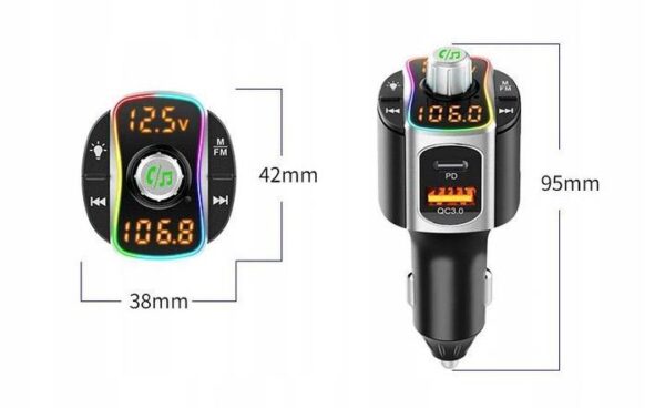 Transmiter samochodowy eXtremestyle® FM Bluetooth - FME2