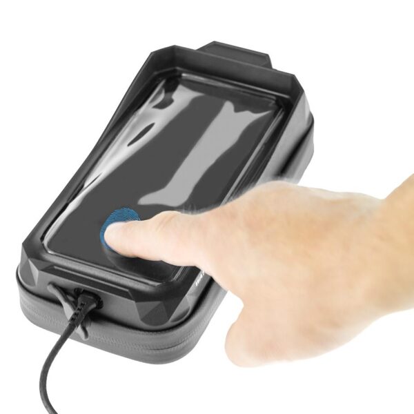 Motorcycle holder with case for mobile phone - eXtreme® - type: 185-STRONG-ABS