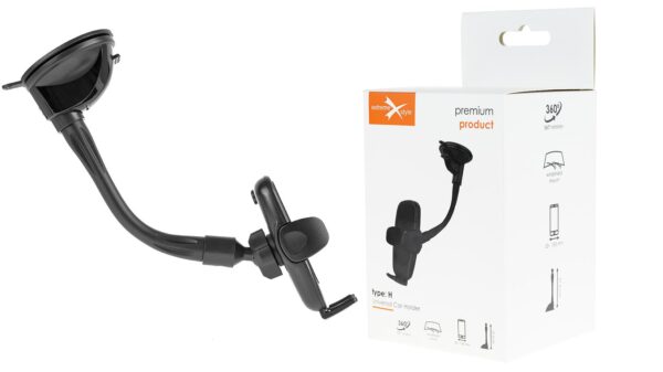 Car holder PREMIUM - to the windshield - eXtreme® - type:H