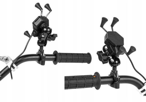 Motorcycle holder - RAM L USB