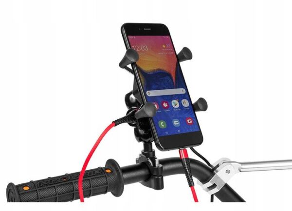 Motorcycle holder - RAM L USB