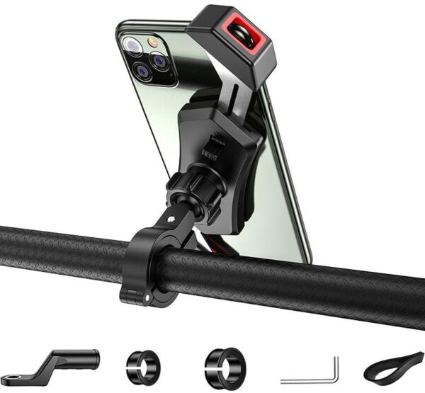 Motorcycle holder for mobile phone - R16-metal