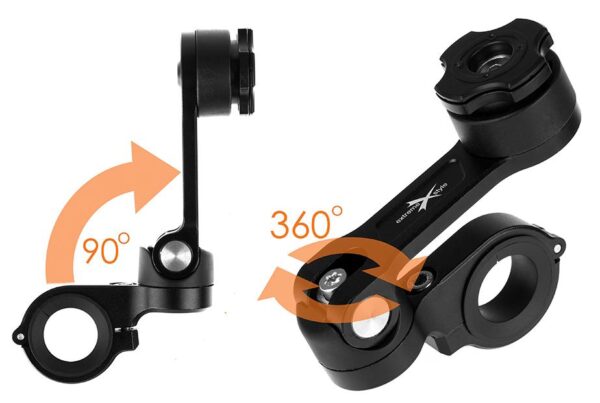 Uchwyt motocyklowy antywibracyjny na telefon - R20-B