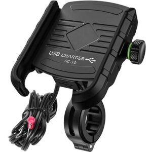 Motorcycle holder type:R9-metal USB QC