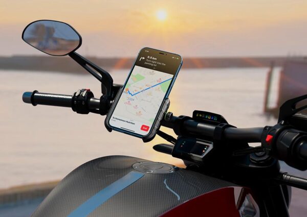 Motorcycle holder type:R9-metal USB QC