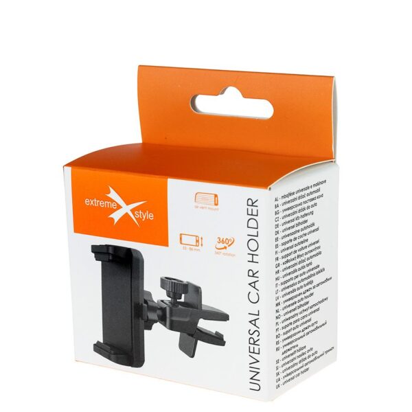 Car holder for mobile phones - to the air vent - eXtreme® - type:O-6